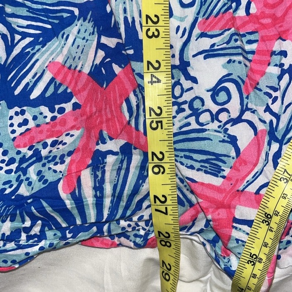 Lilly Pulitzer women’s Sarasota Tunic Resort White She Shells Top  size medium - Picture 8 of 9